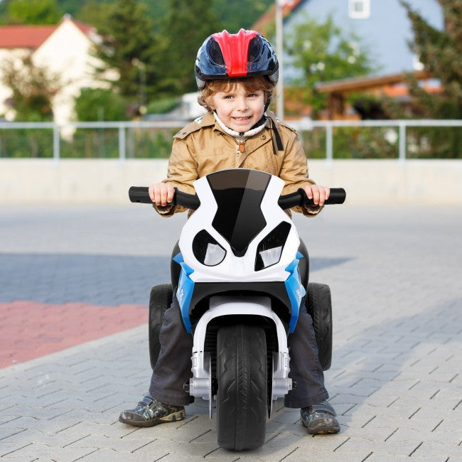 6V Kids 3 Wheels Riding BMW Licensed Electric Motorcycle