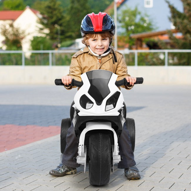 6V Kids 3 Wheels Riding BMW Licensed Electric Motorcycle