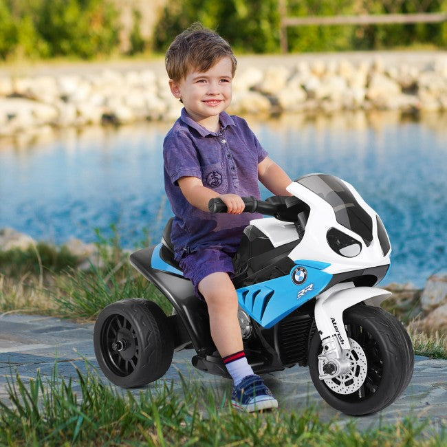 6V Kids 3 Wheels Riding BMW Licensed Electric Motorcycle