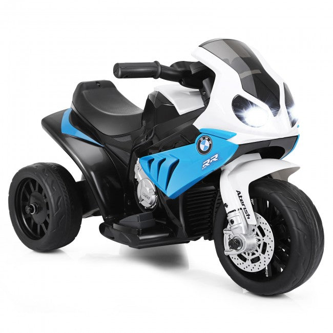 6V Kids 3 Wheels Riding BMW Licensed Electric Motorcycle