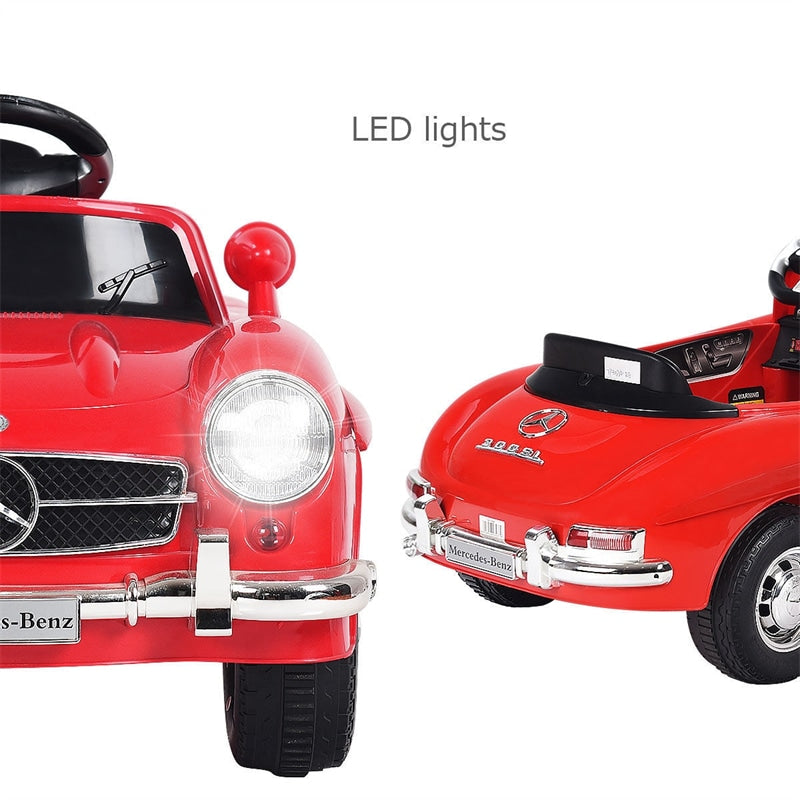 6V Battery Powered Mercedes-Benz 300SL Kids Ride On Car with Remote Control