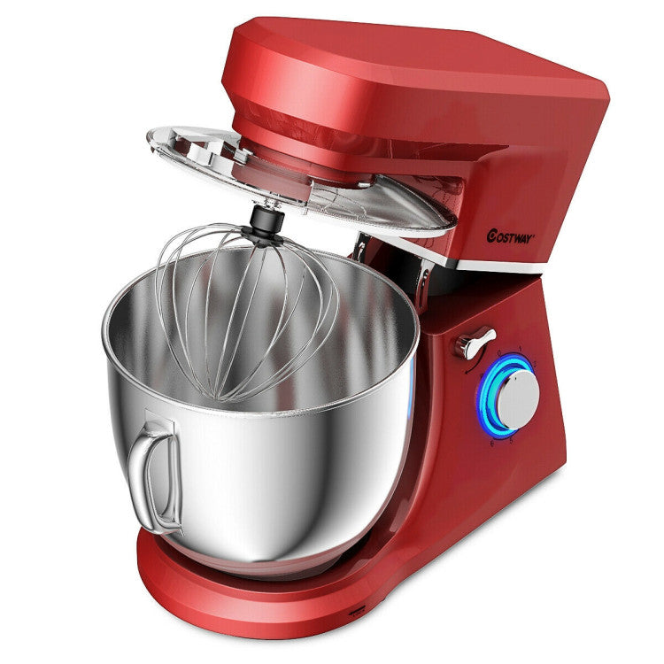 7.5 Qt Tilt-Head Stand Mixer with Dough Hook and 6-Speed Setting