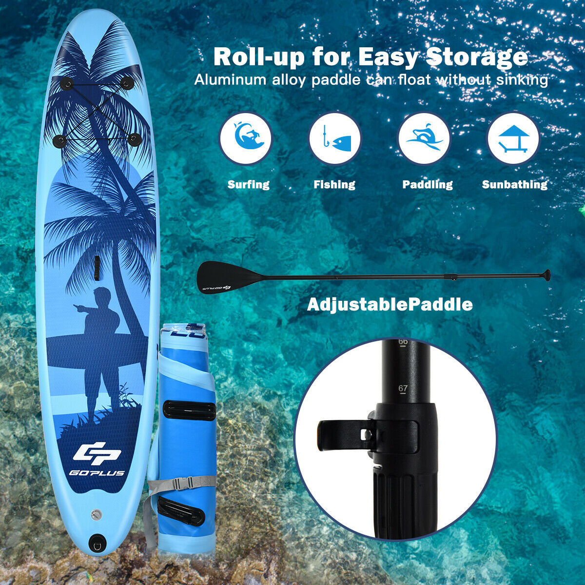 Inflatable Stand Up Paddle Board for Adult Youth