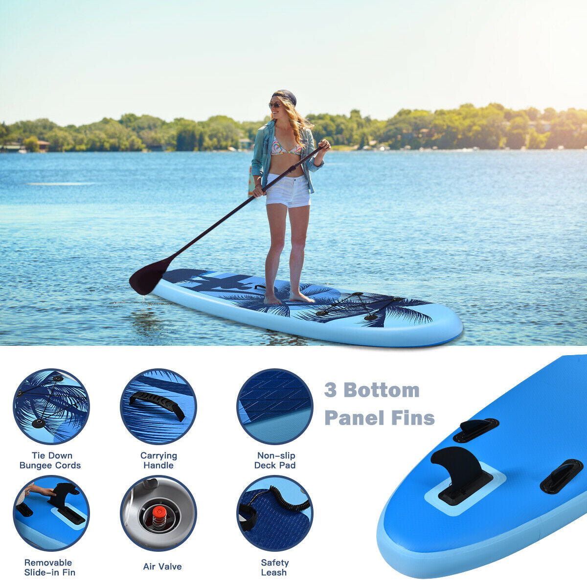 Inflatable Stand Up Paddle Board for Adult Youth