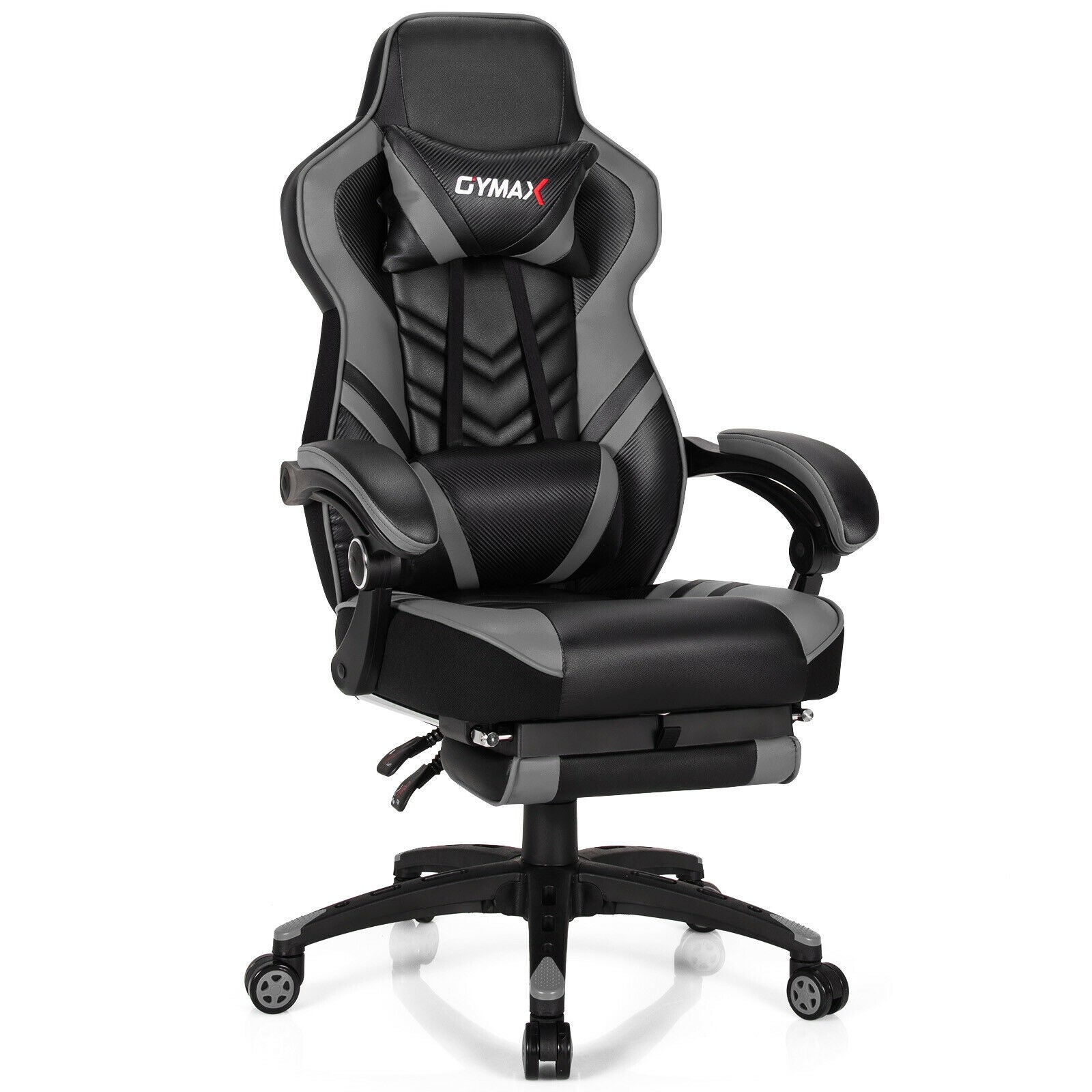 Adjustable Computer Chair Gaming Chair with Footrest for Home and Office