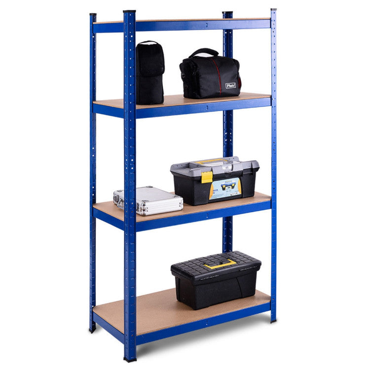 Adjustable Heavy Duty 4 Level Garage Tool Shelf Storage