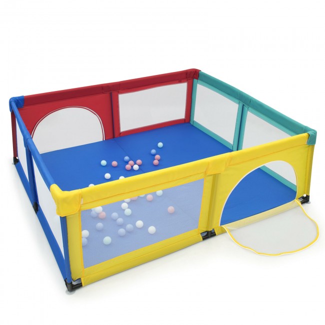 Baby Playpen Safety Play Yard for Baby Infants