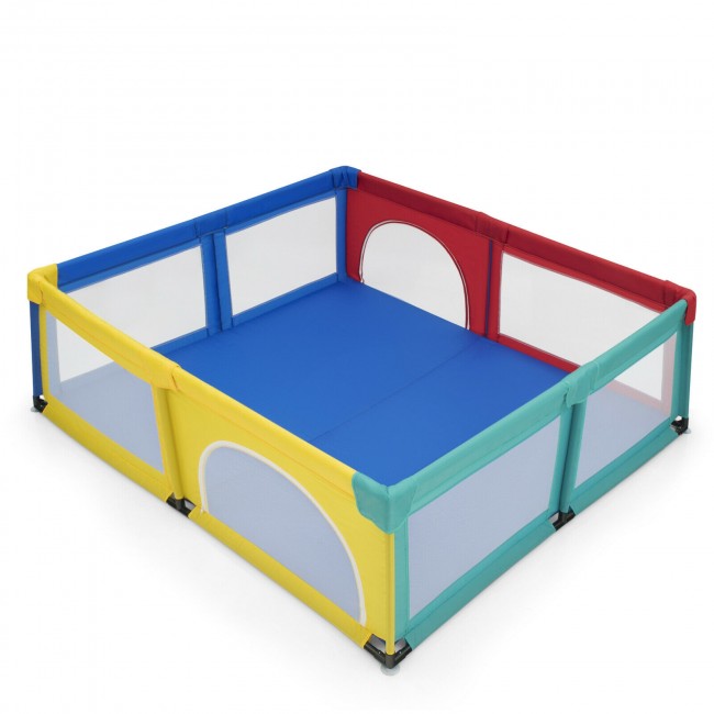 Baby Playpen Safety Play Yard for Baby Infants