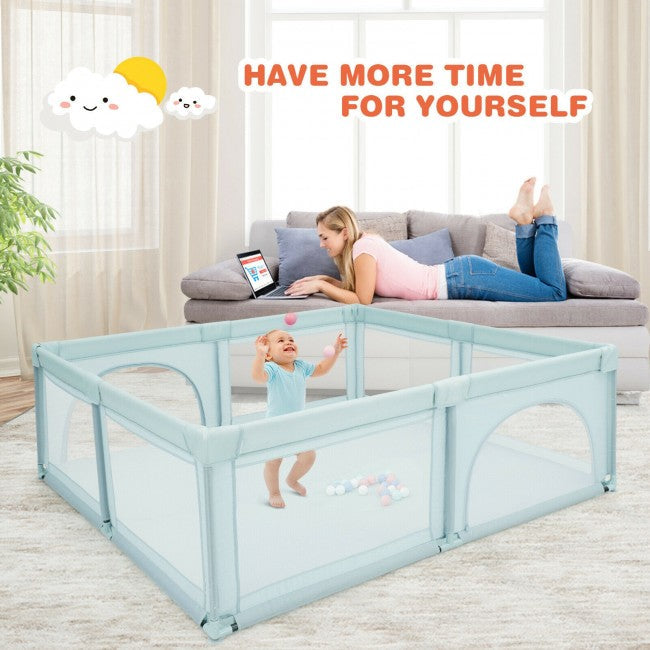 Baby Playpen Safety Play Yard for Baby Infants