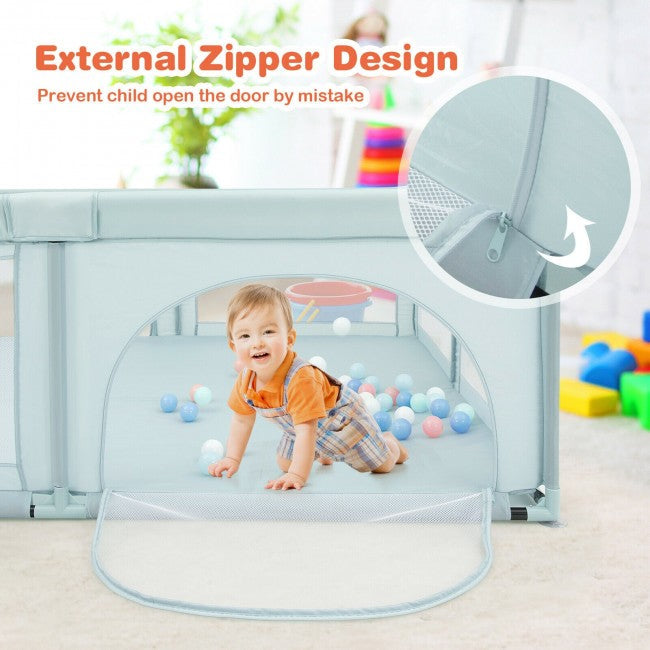 Baby Playpen Safety Play Yard for Baby Infants