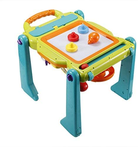 3-in-1 Kids Activity Sit-to-Stand Learning Walker with Musical Toys