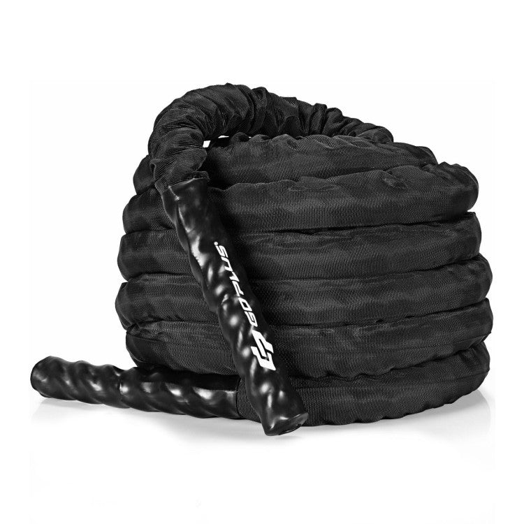 30/40/50 Feet 1.5 Inch Diameter Battle Rope with Protective Sleeve