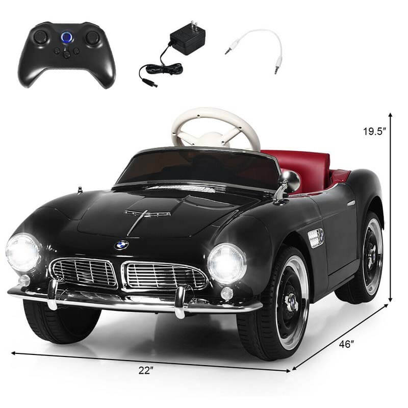 12V Kids BMW 507 Licensed Electric Ride On Retro Car