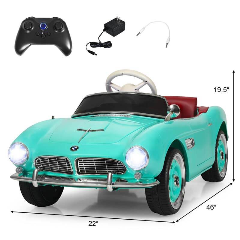 12V Kids BMW 507 Licensed Electric Ride On Retro Car