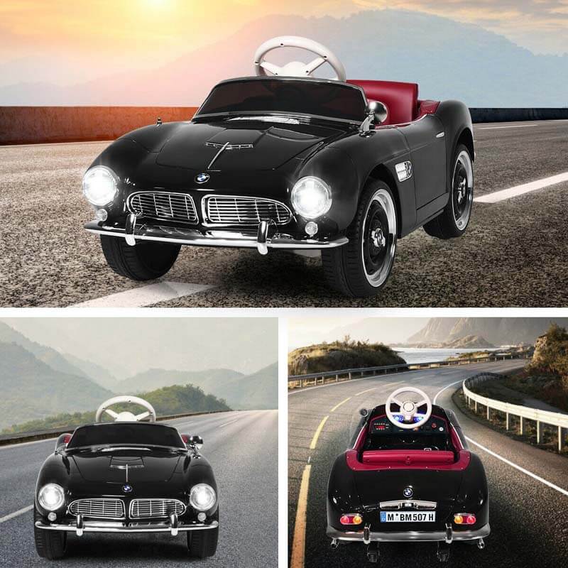 12V Kids BMW 507 Licensed Electric Ride On Retro Car