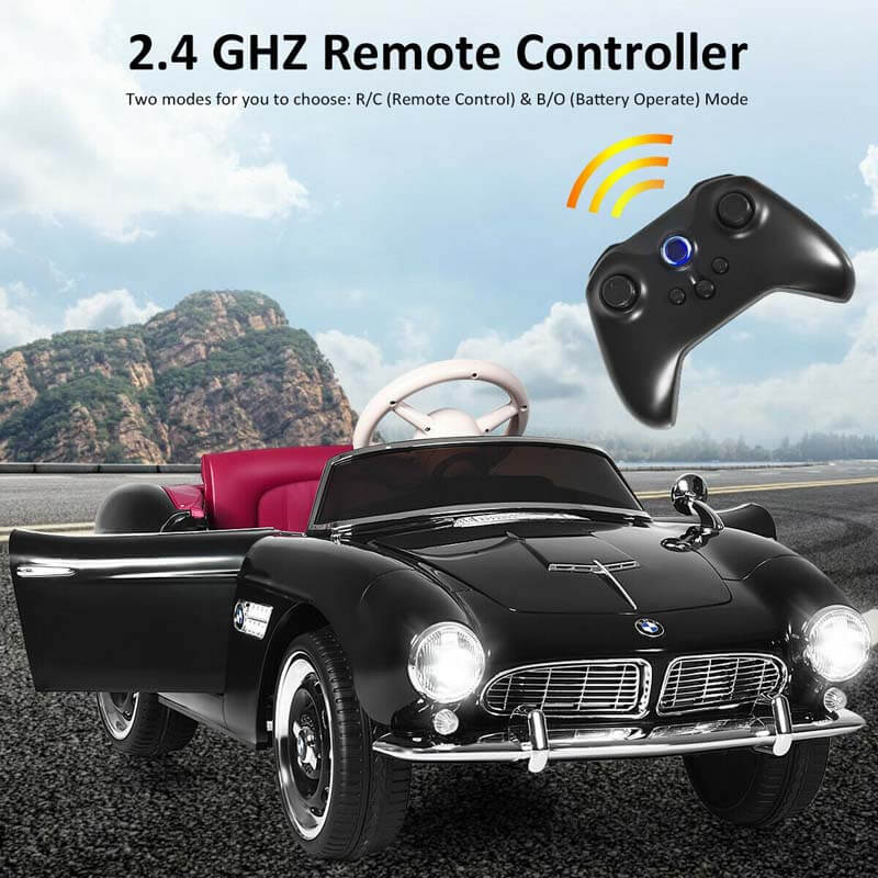 12V Kids BMW 507 Licensed Electric Ride On Retro Car