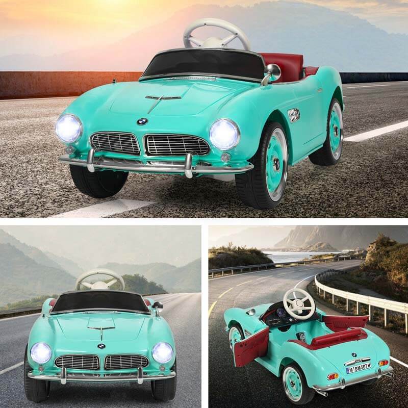 12V Kids BMW 507 Licensed Electric Ride On Retro Car