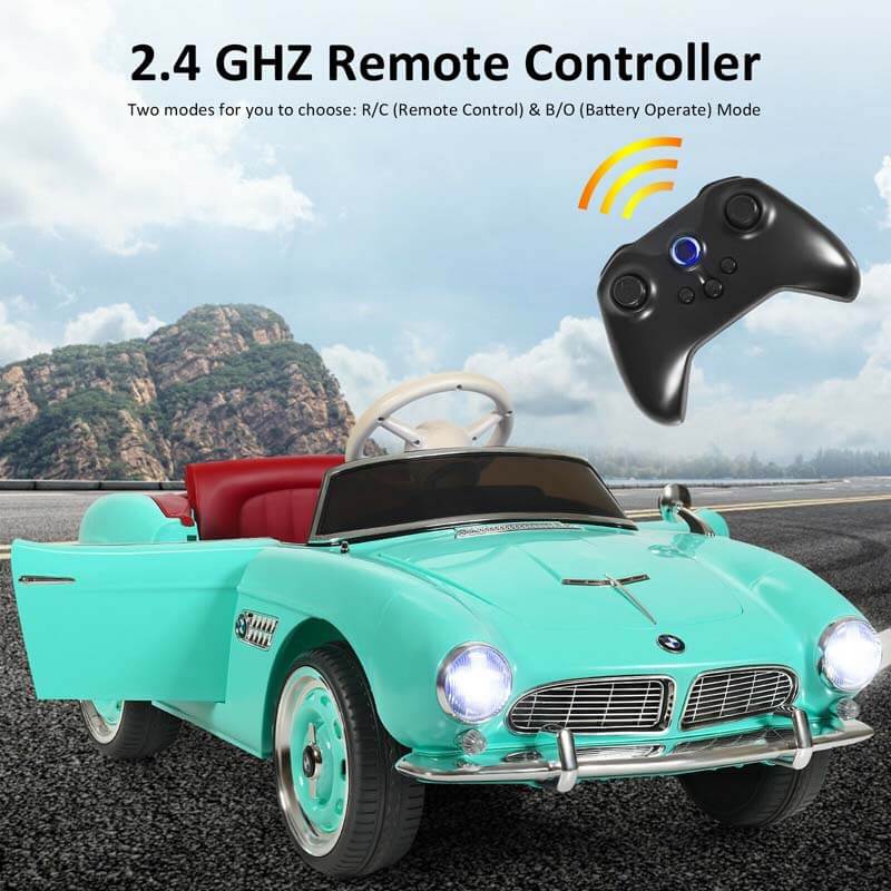 12V Kids BMW 507 Licensed Electric Ride On Retro Car