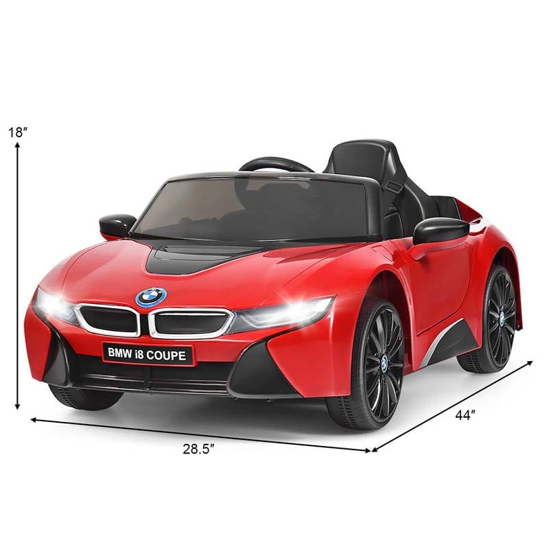 Kids Ride On Car 12V Licensed BMW I8 Battery Powered Electric Vehicle with Remote Control