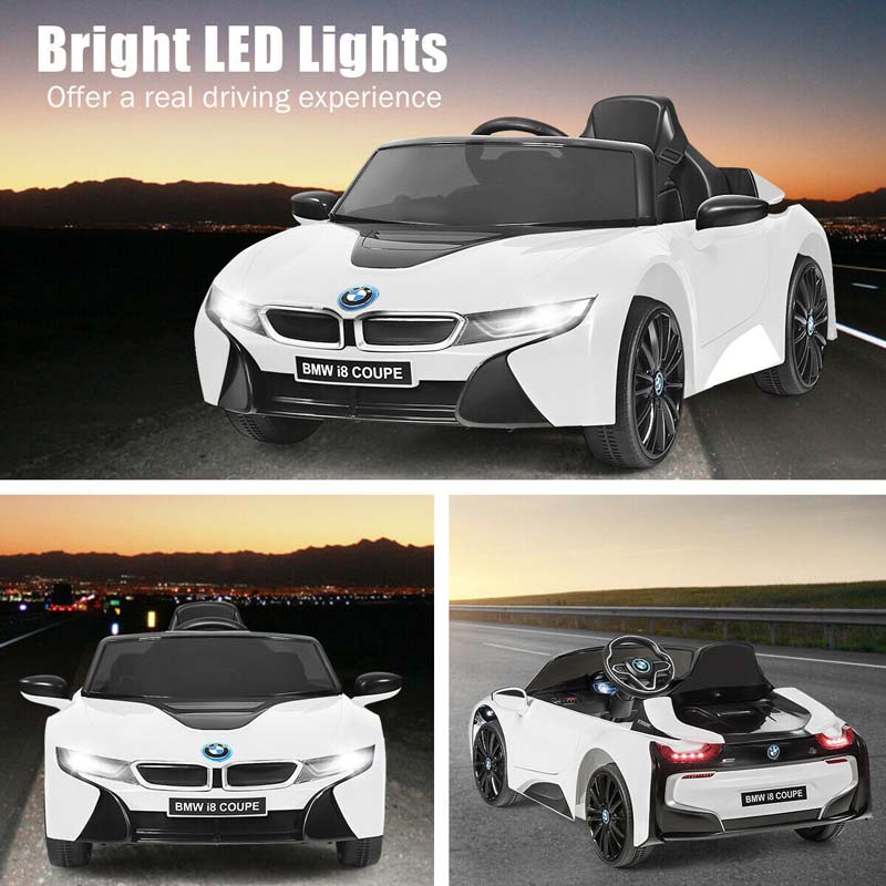 Kids Ride On Car 12V Licensed BMW I8 Battery Powered Electric Vehicle with Remote Control