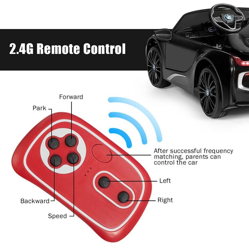 Kids Ride On Car 12V Licensed BMW I8 Battery Powered Electric Vehicle with Remote Control