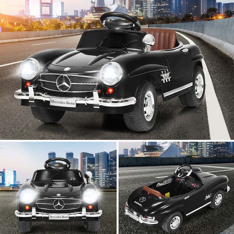 6V Battery Powered Mercedes-Benz 300SL Kids Ride On Car with Remote Control