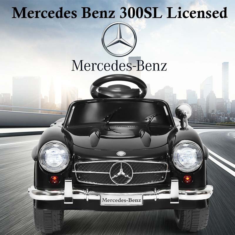 6V Battery Powered Mercedes-Benz 300SL Kids Ride On Car with Remote Control