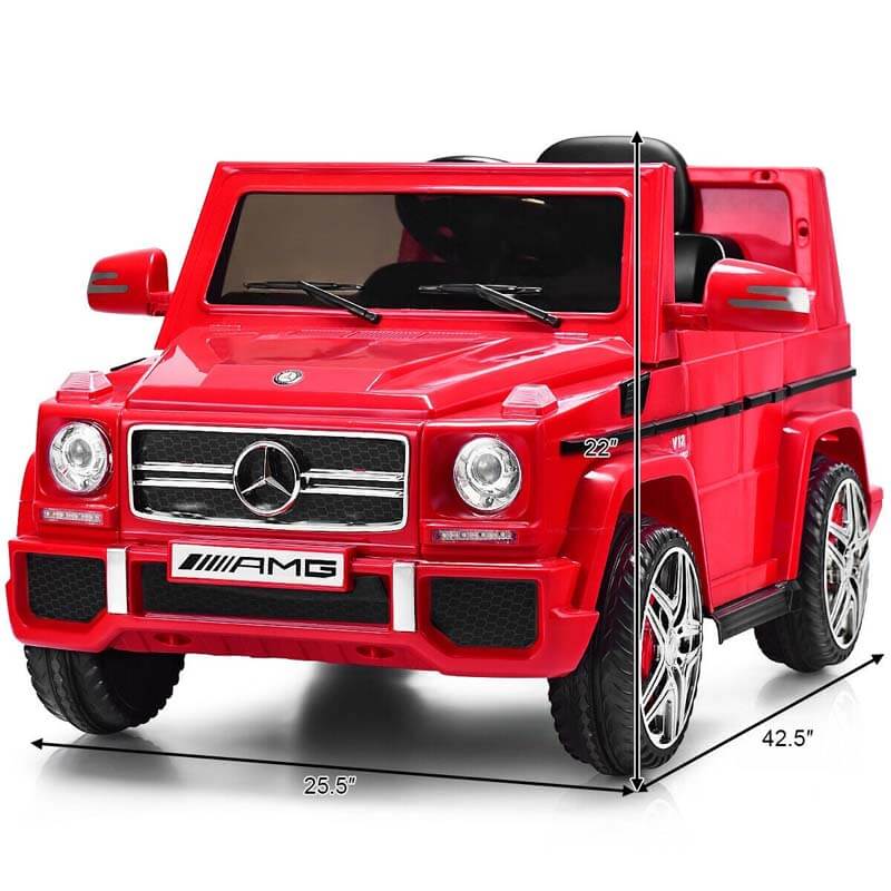 12V Mercedes Benz G65 4-Wheel Kids Electric Ride On Car