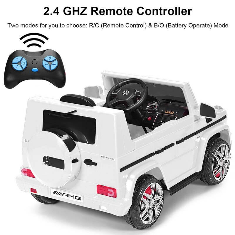 12V Mercedes Benz G65 4-Wheel Kids Electric Ride On Car