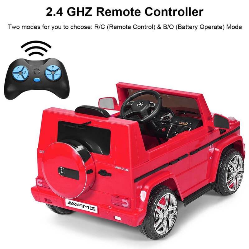 12V Mercedes Benz G65 4-Wheel Kids Electric Ride On Car