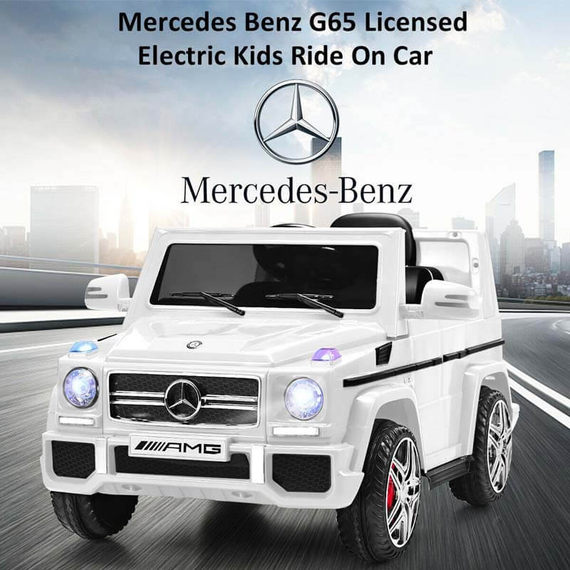 12V Mercedes Benz G65 4-Wheel Kids Electric Ride On Car