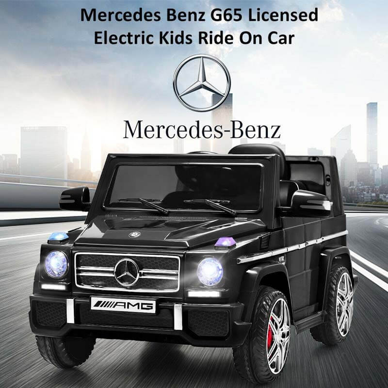 12V Mercedes Benz G65 4-Wheel Kids Electric Ride On Car