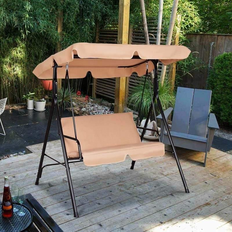 Outdoor 2 Person Weather Resistant Patio Porch Swing