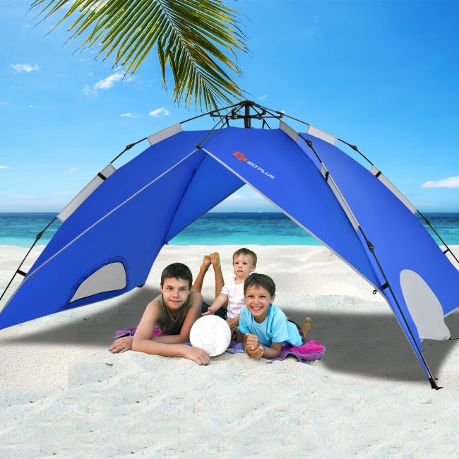 4-Person Instant Pop-up Waterproof Outdoor Picnic Camping Blackout Tent