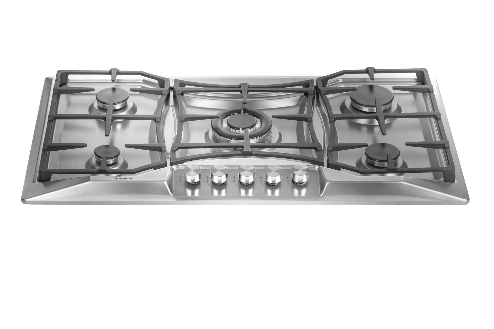 Empava 36 in. 5 Burner Built-in Gas Cooktop in Stainless Steel (36GC24)