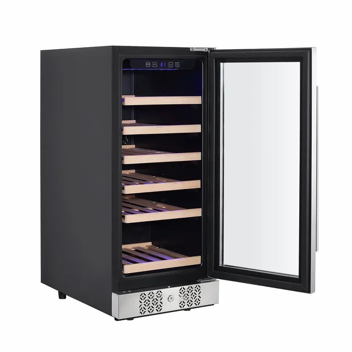 Empava 15" 31 Bottle Wine Cooler, EMPV-WC01S