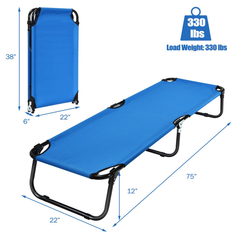 Folding Sleeping Bed for Hiking Travel and Outdoor Camping