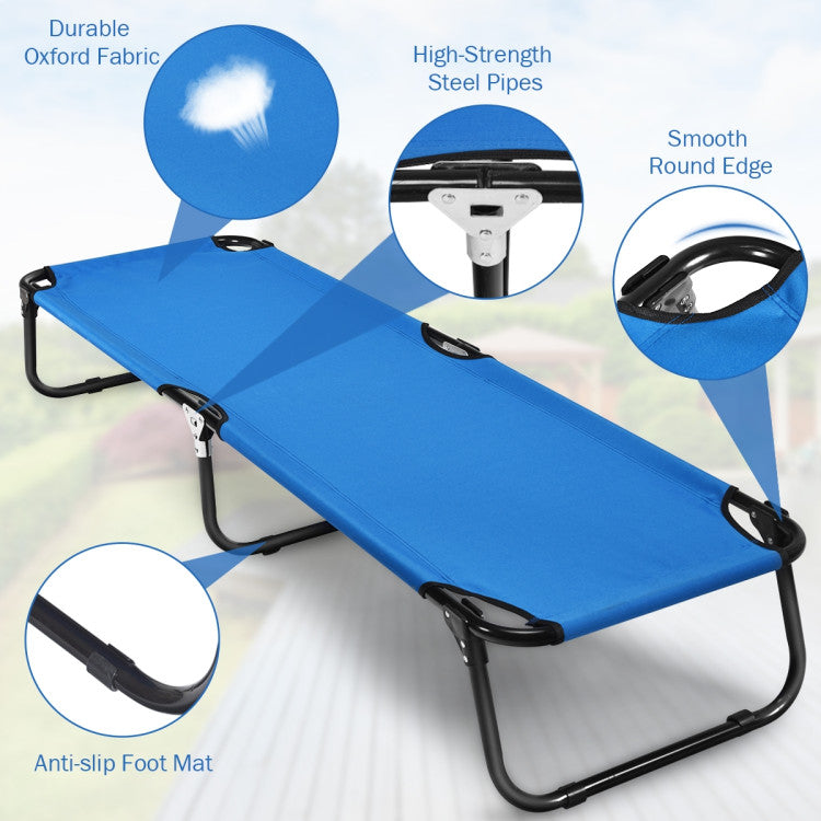 Folding Sleeping Bed for Hiking Travel and Outdoor Camping