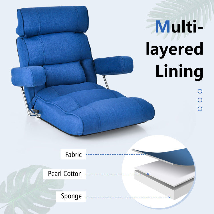 Folding Sofa Chair with 6-position Adjustable Backrest