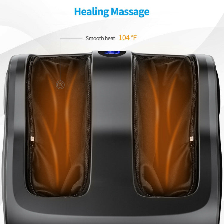 Foot and Calf Massager with Compression Kneading Heating & Vibrating and Remote Control