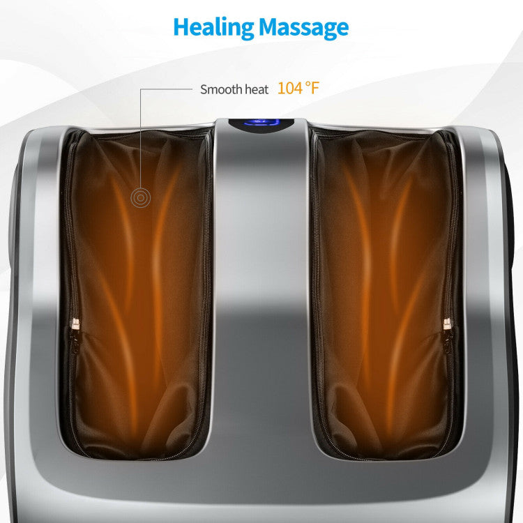 Foot and Calf Massager with Compression Kneading Heating & Vibrating and Remote Control