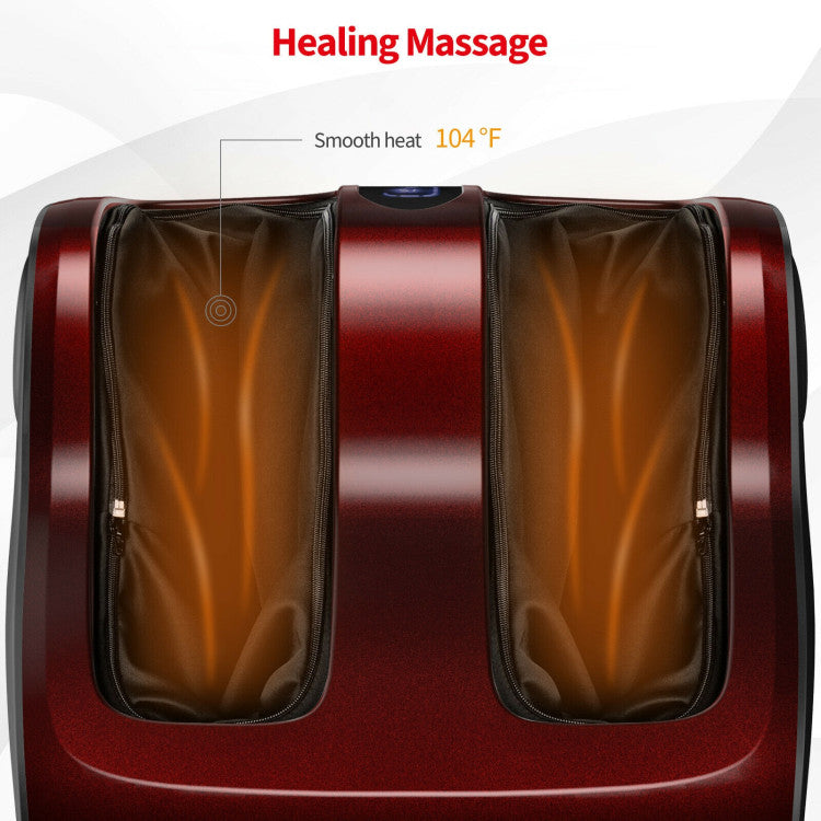 Foot and Calf Massager with Compression Kneading Heating & Vibrating and Remote Control