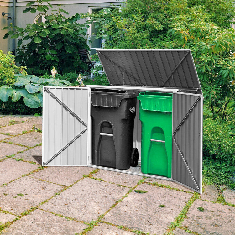 Garden Storage Shed 68 Cubic Feet for Tools and Garbage