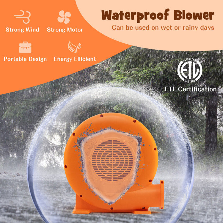 Air Blower for Inflatables with 25 feet Wire and GFCI Plug