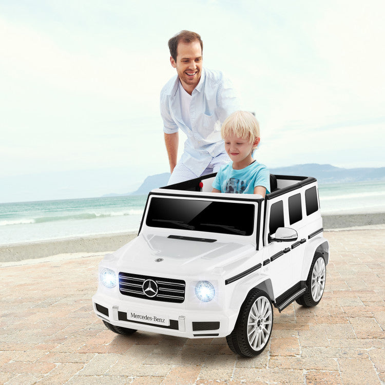 12V Battery Powered Mercedes-Benz G500 Kids Powered Ride-on Car