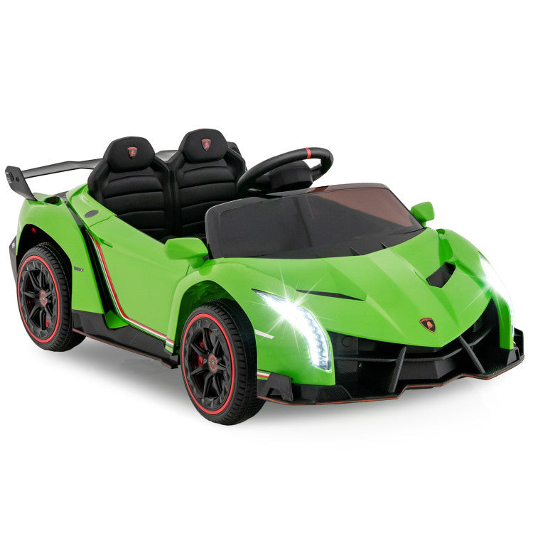 12V Licensed Lamborghini 4WD Kids Ride-on Sports Car with Remote Control