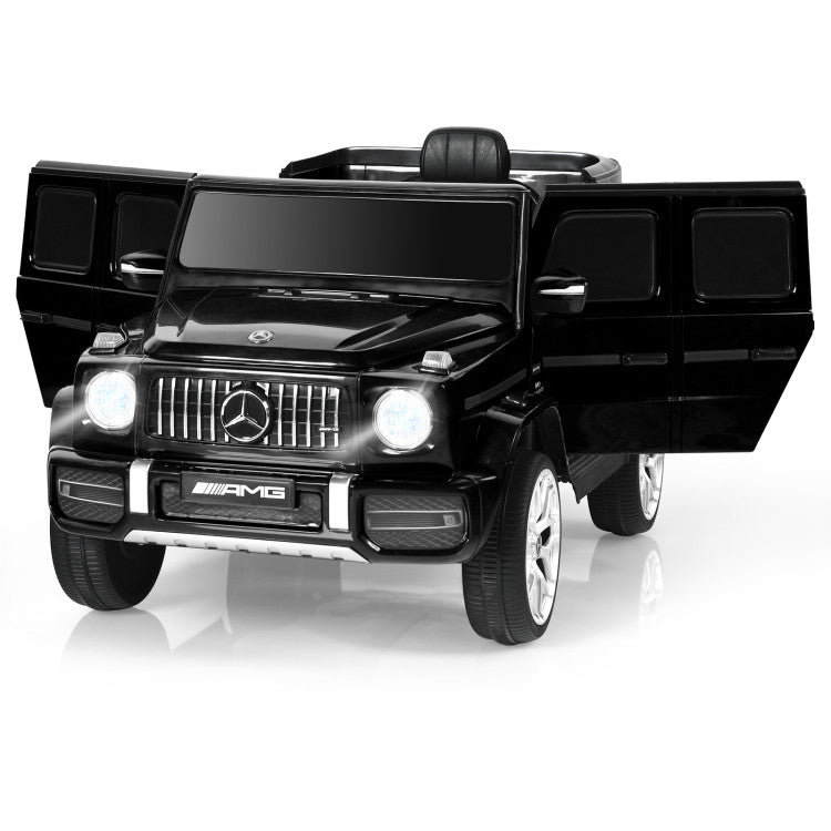 12V Mercedes-Benz G63 Licensed Kids 2-Seat Ride On Car with Remote Control