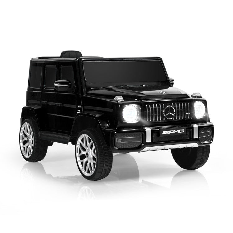 12V Mercedes-Benz G63 Licensed Kids 2-Seat Ride On Car with Remote Control