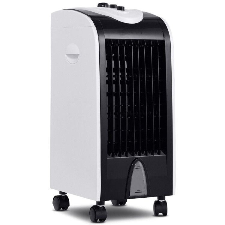 3-in-1 Portable Evaporative Air Cooler with Filter Knob for Home & Office