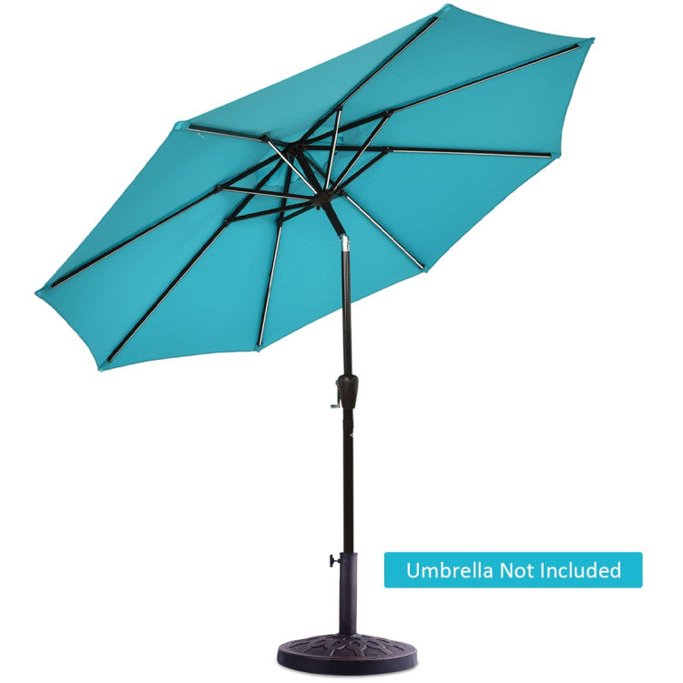 30lbs 18 Inches Heavy Duty Outdoor Patio Market Umbrella Base